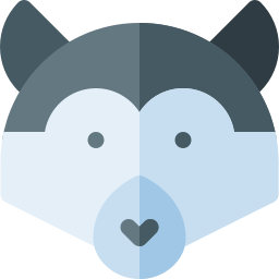 Siberian husky icon