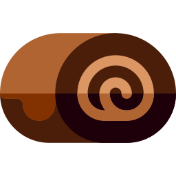 Chocolate roll icon