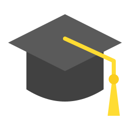 Graduation cap icon