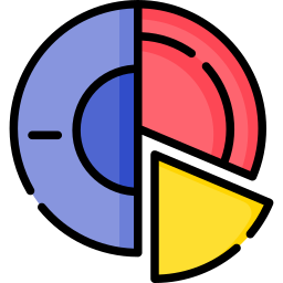 diagramme circulaire Icône