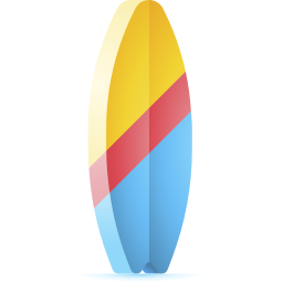 Surfboard icon