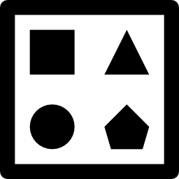 Shapes icon