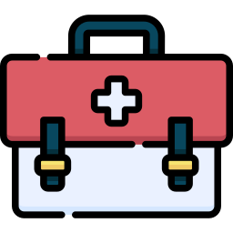 First aid kit icon