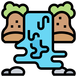 Waterfall icon