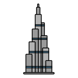 burj khalifa icon