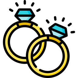 Diamond ring icon