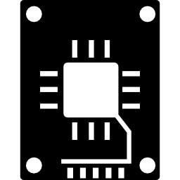 SSD drive part icon