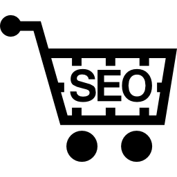 carrello della spesa seo icona