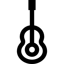 guitarra ressonadora Ícone