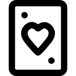 Ace of hearts icon