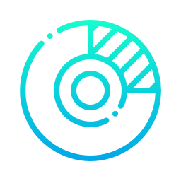 diagrama circular Ícone