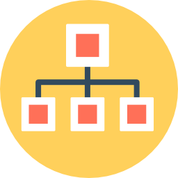 hierarchische struktur icon