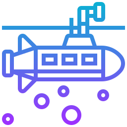 Łódź podwodna ikona