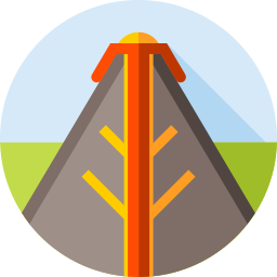 Geothermal energy icon