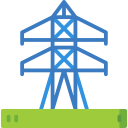 Electric tower icon