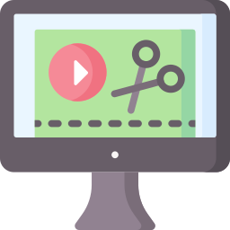 Video editing icon