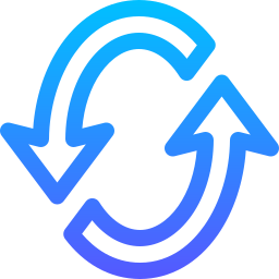 Circular arrows icon