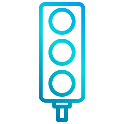 Traffic lights icon