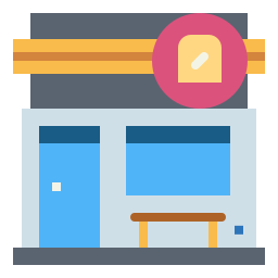 Bakery shop icon