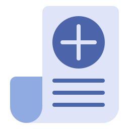 Medical report icon