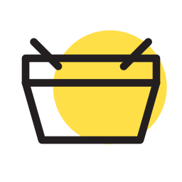 Shopping baskets icon