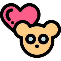 Teddy bear icon