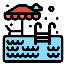 Плавательный бассейн иконка
