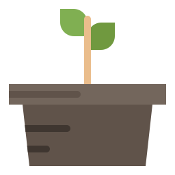 Plant pot icon