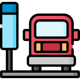 arrêt de bus Icône