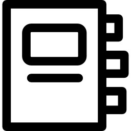 agenda icon