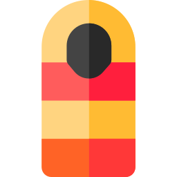 Sleeping bag icon