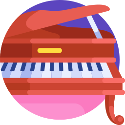 grand piano Icône