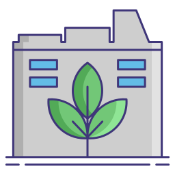 grüne fabrik icon