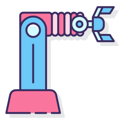 Robotic arm icon