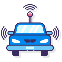 Self driving icon