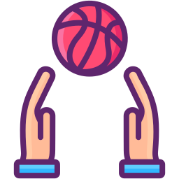 Basketball ball icon