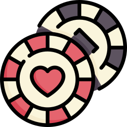 Poker chips icon