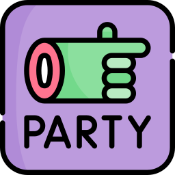 Halloween party icon