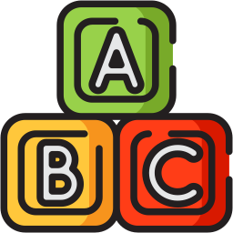 abc block icon