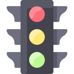 Traffic lights icon