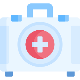 First aid kit icon