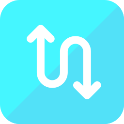 Zig zag icon