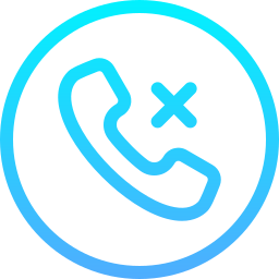 Missed call icon