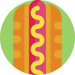 hot-dog Icône