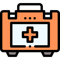 First aid kit icon