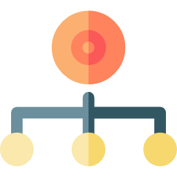 hierarchische struktur icon