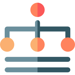 hierarchische struktur icon