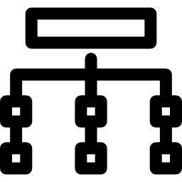 hierarchische struktur icon