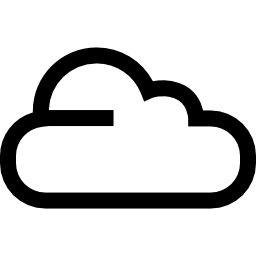 Computing cloud icon