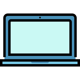 Laptop computer icon